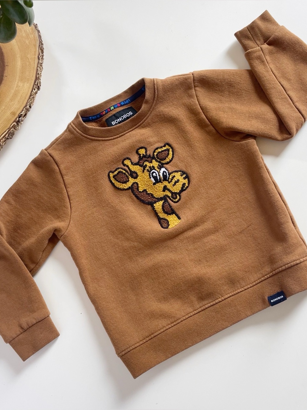 Bonobos X Toys R US Geoffrey Crewneck Sweatshirt | Kids Size 6